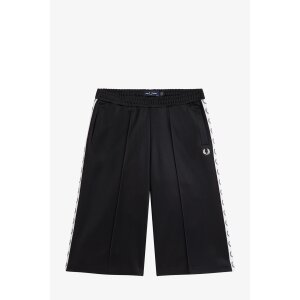 FRED PERRY Girl Kurze Hose mit Streifen black