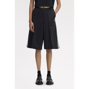 FRED PERRY Girl Kurze Hose mit Streifen black