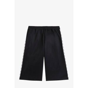 FRED PERRY Girl Taped Track Shorts black