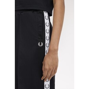 FRED PERRY Girl Taped Track Shorts black