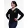 QUEEN KEROSIN Cardigan Swallow and Cherry black