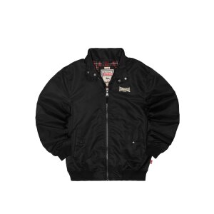 LONSDALE Akeld Jacke black/ ecru/ tartan