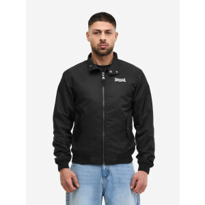 LONSDALE Akeld Jacke black/ ecru/ tartan