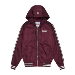 LONSDALE Meriden Windjacke mit Kapuze oxblood/ chalk