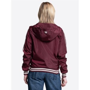 LONSDALE Meriden Windjacke mit Kapuze oxblood/ chalk
