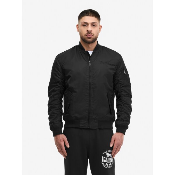 LONSDALE Poolstock Bomber Jacket black