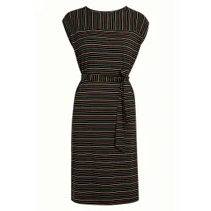 KING LOUIE Vera Dress Menchini Stripe black
