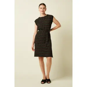 KING LOUIE Vera Dress Menchini Stripe black