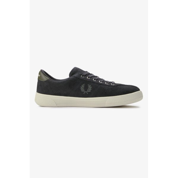 FRED PERRY Tennisschuhe aus Wildleder anchor grey