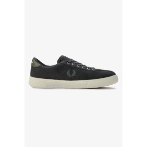 FRED PERRY Tennisschuhe aus Wildleder anchor grey