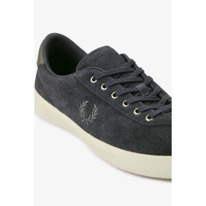 FRED PERRY Tennisschuhe aus Wildleder anchor grey