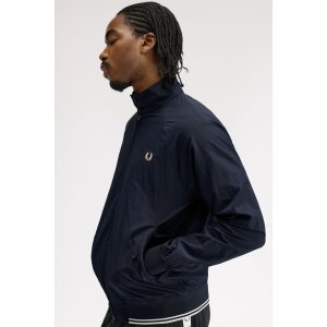 FRED PERRY Crinkle Jacket navy
