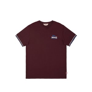 Lonsdale Shildon T-Shirt oxblood/ ecru/ navy