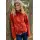 DANEFAE Danelabrador Fleece Zip-Up chili/ soft cherry Trops