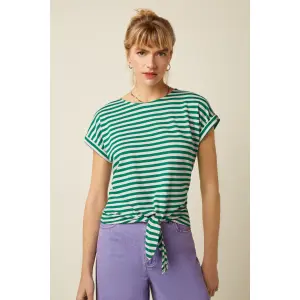 KING LOUIE Aria Knot Top Chopito ultra green