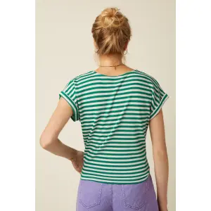 KING LOUIE Aria Knot Top Chopito ultra green