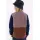 DANEFAE Danebeagle Fleece Jacket mauve/ dark wine/ dark navy