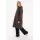 DANEFAE Danemarselisborg Brushed Shell Parka bown/ black unileopard