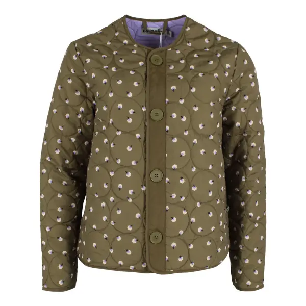DANEFAE Daneland AOP Thermo Jacket olive Lilfluffers