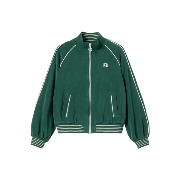KING LOUIE Jacket Raglan Heavy Sweat dragonfly green, 64,99 €