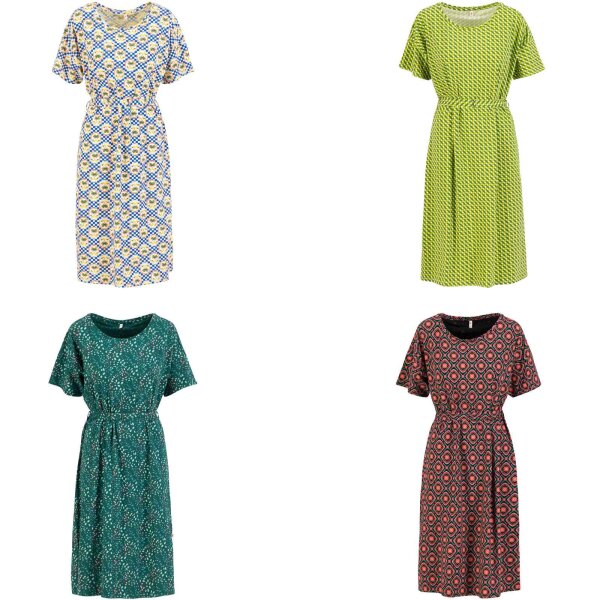 BLUTSGESCHWISTER Jerseykleid Easy Goes Happy