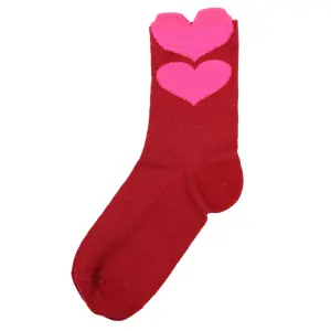 DANEFAE Dane3D Ladies Socks red Heart
