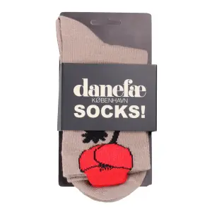 DANEFAE Dane3D Ladies Socks rose beige poppy