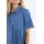 DANEFAE Danapril Seersucker SS Dress warm blue/ light lilac