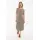 DANEFAE Danicon Ribbing Dress faded mint/ chili