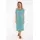 DANEFAE Danicon Ribbing Dress cold sky/ teal lake