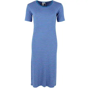 DANEFAE Danicon Ribbing Dress light lilac/ warm blue