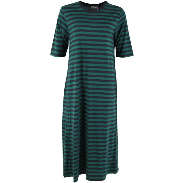 DANEFAE Danebasic Good News Kleid dk navy/ verde