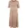 DANEFAE Danebasic Good News Dress light beige/ mokka