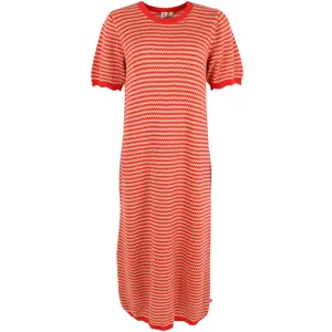 DANEFAE Danesangria Pearl Knit Sweater Dress Summer red/...