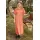DANEFAE Danesangria Pearl Knit Sweater Dress Summer red/ nougat
