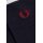 FRED PERRY Tipped Sports Sock navy/ snow white/ burnt red