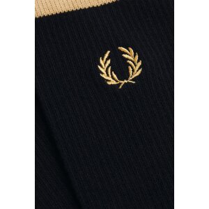 FRED PERRY Sportsocken mit Streifen black/ champagne