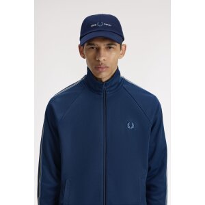 FRED PERRY Bestickte Kappe aus Twill tennis blue