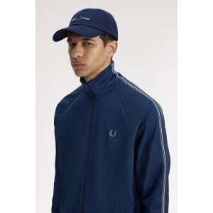 FRED PERRY Embroidered Twill Cap tennis blue