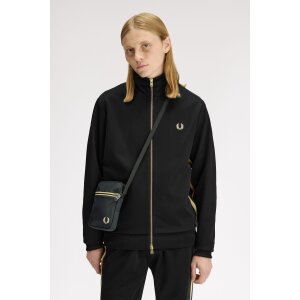 FRED PERRY Kleine Umhängetasche mit Sportband samt...