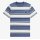 FRED PERRY Bold Striped T-Shirt ace blue
