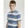 FRED PERRY Bold Striped T-Shirt ace blue