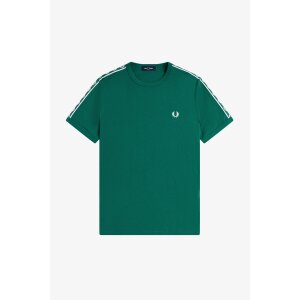 FRED PERRY Ringer-T-Shirt mit kontrastierendem Sportband...
