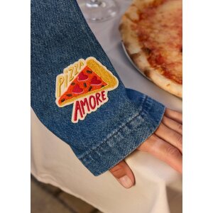 BLUTSGESCHWISTER Aufnäher Pizza Patch-Set
