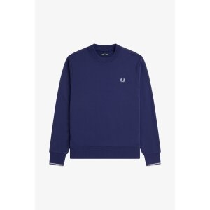 FRED PERRY Sweatshirt mit Rundhalsausschnitt french navy/...