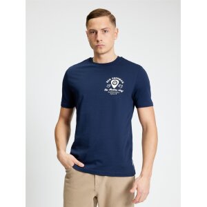 BEN SHERMAN Acoustic Tee dark navy