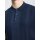 BEN SHERMAN Short Sleeve Vertical Textured Pique Shirt dark navy