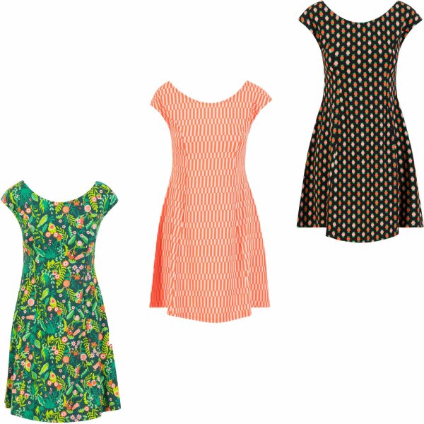 BLUTSGESCHWISTER Jersey Dress Singin Swing