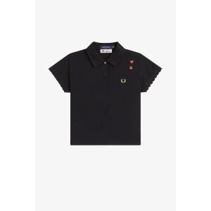 FRED PERRY AMY WINEHOUSE Foundation Poloshirt mit...