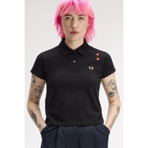 FRED PERRY AMY WINEHOUSE Foundation Poloshirt mit...